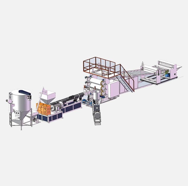 ABS, PC Co-extrusion Bag/Blister Sheet Extrusion Production Line Equipment