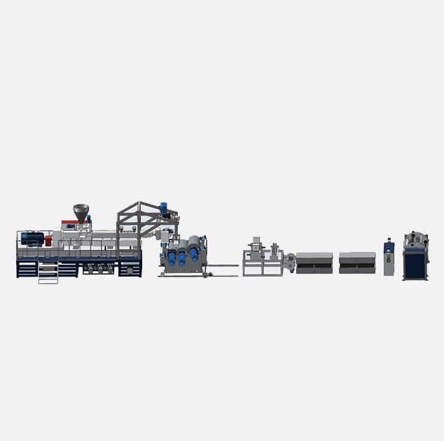 PLA,PBAT,PBS Degradable Sheet/Rolls Sheet Extrusion Production Line