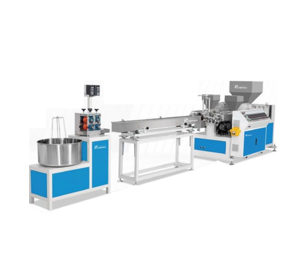 Simulation of straw tile extruder